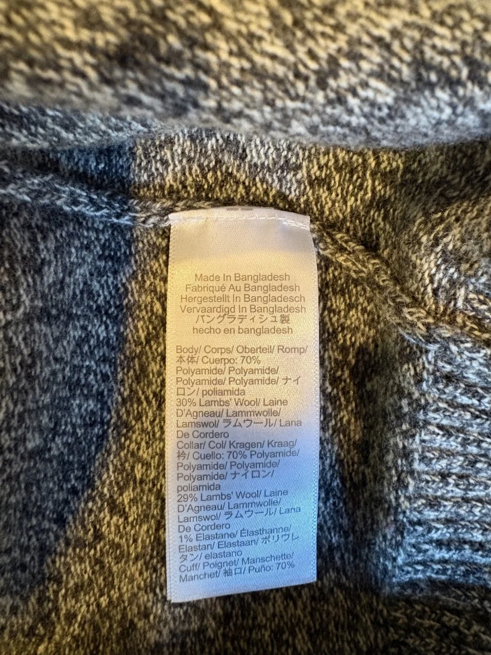 J.Crew Gray Marled Quarter Zip Mock Neck Sweater Men's Sz M